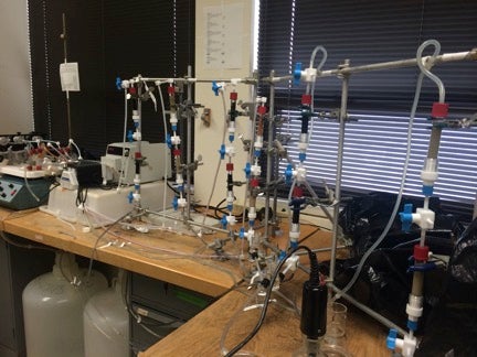 Nitrifying bench-scale biofilters